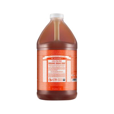 Dr. Bronner's Organic Sugar Soap Refill 4-in-1 Tea Tree (Pump) 1.9L